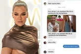 Khloe Kardashian leaks family groupchat messages including one from reclusive Rob