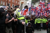 UK grinds to a halt as 'asylum hotel' protests take over major cities