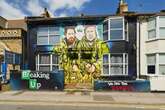 House with wild mural mocking Princes Harry and William goes on sale for huge sum