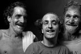 Squealing inbred family who speak in grunts started with two identical twins