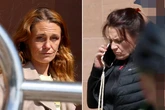 Two women caught performing 'disgusting' sex act in shop doorway as kids walked to school