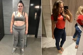 Woman becomes Ms GB finalist after ditching McDonald's takeaways to shed 7st