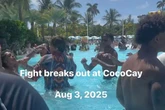 Dozens of guests in pool brawl as Oasis lagoon turns into boxing ring