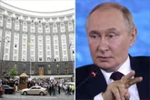 Ukraine's main government building for first time in 800 drones attack killing baby