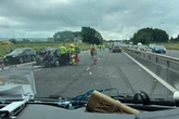 BREAKING M6 closed after horror smash sees 2 kids and 6 others injured as drivers face long delays