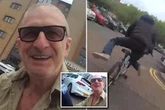 The Bill icon Reg Hollis stops serial thief in incredible arrest video