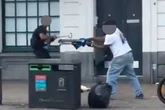Heatwave brawl as men 'brandish camping chairs as weapons' outside Wood Green station