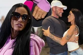 Katie Price flies back to UK 'without ring' and husband Lee Andrews still in Dubai