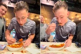 Tyson Fury's nephew destroys hot curry challenge – 'it's burning me insides out'