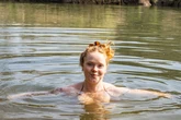 Woman who married river earns new 'history-making moment' on wedding anniversary