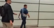 LiveTommy Robinson LIVE: Far-right activist seen agitated near 'unconscious man'