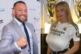 Conor McGregor's favourite sports host flaunts 36F 'trophies' and new football team