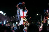 Keir Starmer blamed for World Cup failure as Argentinians burn England flags in night of chaos