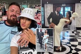 Oasis-loving newlyweds headed to Wembley after saying 'I do' in 15-min ceremony