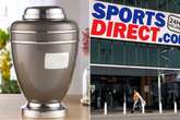 Sports Direct starts selling funeral urns as Mike Ashley’s customers left baffled