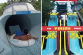 'Very heavy' man sues Walt Disney World after injuring himself on water slide