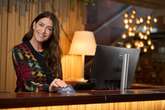 TV star Lisa Snowdon surprises guests as 'chief joy officer' at plush new Windsor hotel