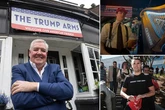 Trump pub opens in London as safe haven for MAGA punters with Charlie Kirk room