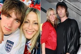 Liam Gallagher's son Gene looks just like dad as he poses at Wembley with mum