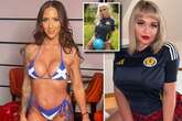 'We're Scotland's hottest models – we'll cheer Euros squad on with our kit off'