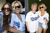Sydney Sweeney gives fans an eyeful at baseball game as she meets iconic boxer