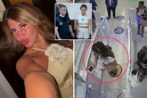 Moment Bella Culley 'smuggles £200k drug haul to airport' as cops share CCTV