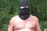 Naked balaclava man terrifies hikers as he roams historic castle with sex toy on stick