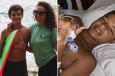 Shark rips off back of young boy’s leg as he walked into sea to surf with pal