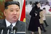 Kim Jong-un reveals 'heir to North Korea' in grand unveiling of two more family members