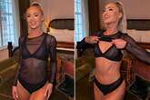 Glam footballer Alisha Lehmann risks Instagram ban with see-through lingerie snap