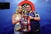 Luke Littler joined on stage by girlfriend and sends her message after World Matchplay win