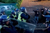 Henry Nowak murder protestors slammed for 'hijacking tragedy to stir up violence'