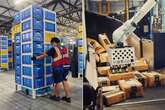 Amazon warehouse where 'darn cute' robots have taken over and cry at humans