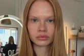 Model goes viral as fans claim she is the spitting image of England nemesis Haaland