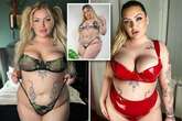 'I'm a plus size model and proud – fans can't look away from my chubby tum'