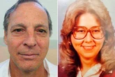 Death row inmate who savagely murdered his girlfriend gave a peace sign in final moments