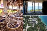 Once lavish hotel used by Saddam Hussein and owned by porn baron left to decay