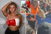 Bonnie Blue kicked out of Premier League stadium while performing x-rated gesture