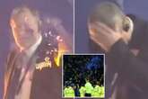 Everton worker hit with flare 'almost blinded' as fans slammed for Liverpool celebrations