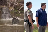 Florida pitches mad 'Alligator Alcatraz' prison surrounded by killer beasts to Donald Trump