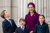 Prince Louis leaves fans in stitches by teasing George with hair flick at VE Day parade