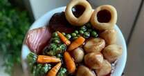 Woman's 'Christmas dinner' slammed as 'minging' - but all is not what it seems