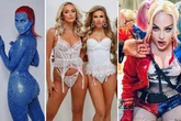 Sexiest ever celeb Halloween costumes – bondage, lingerie, fishnets and corsets
