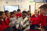 Bukayo Saka stuns pupils in emotional return to Arsenal star's primary school