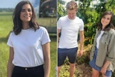 GMB weather girl Lucy Verasamy flashes killer legs in skimpy denim skirt for glam snap