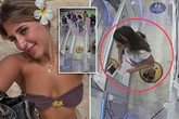 Airport CCTV of pregnant Brit 'drug mule' Bella May Culley released after 'coerced' claims