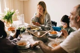 Quarter of British families eat in silence – and kids blame phone addict parents