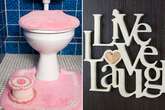 How to tell if your home is uncool - coloured bathrooms to 'live, laugh, love' signs