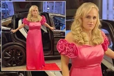 Rebel Wilson shows off incredible 4.5st weight loss in slinky dress on new film set