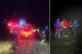 Kids trapped in slate mine after plunging into flooded deep water chamber